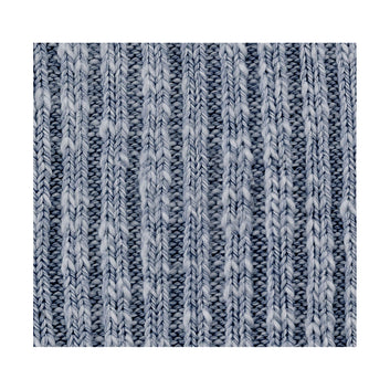 Cotton Slub Blue White
