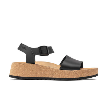 Glenda Black Smooth Leather