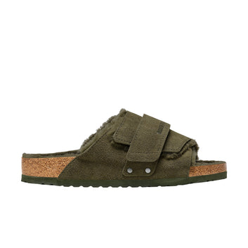 Kyoto Shearling Thyme Suede Leather/Shearling