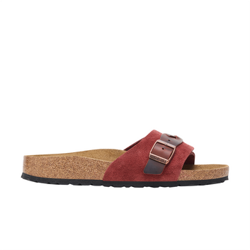 Oita Braided Zinfandel Suede Leather