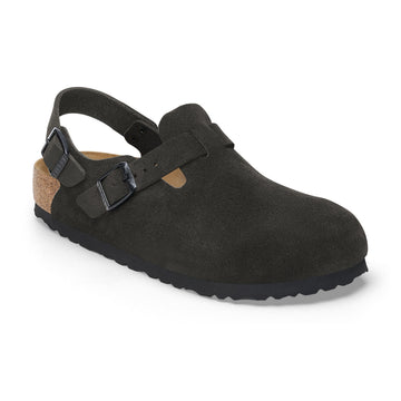 Tokio Black Suede Leather
