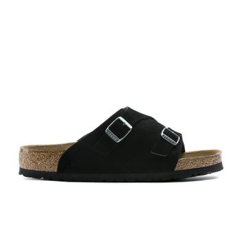 Zurich SFB Black Suede Leather